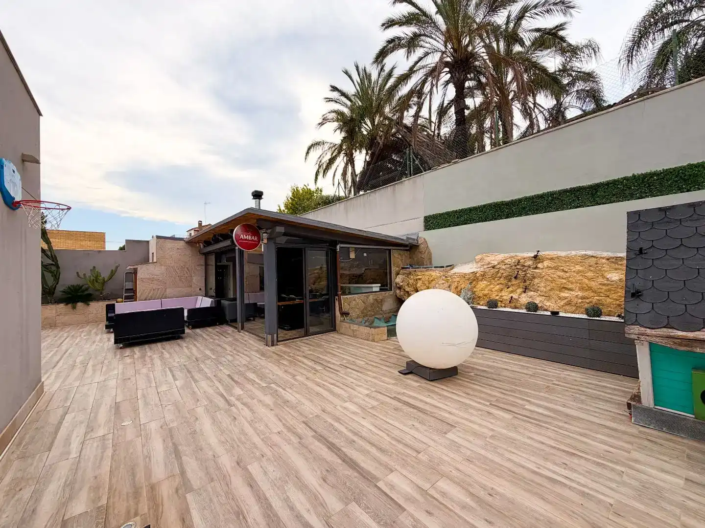 Terrassa de Casa o xalet en venda en Els Pallaresos amb Aire condicionat, Piscina i Balcó
