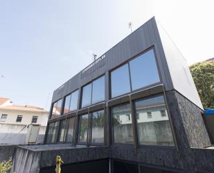 Exterior view of Single-family semi-detached for sale in A Coruña Capital   with Terrace and Swimming Pool