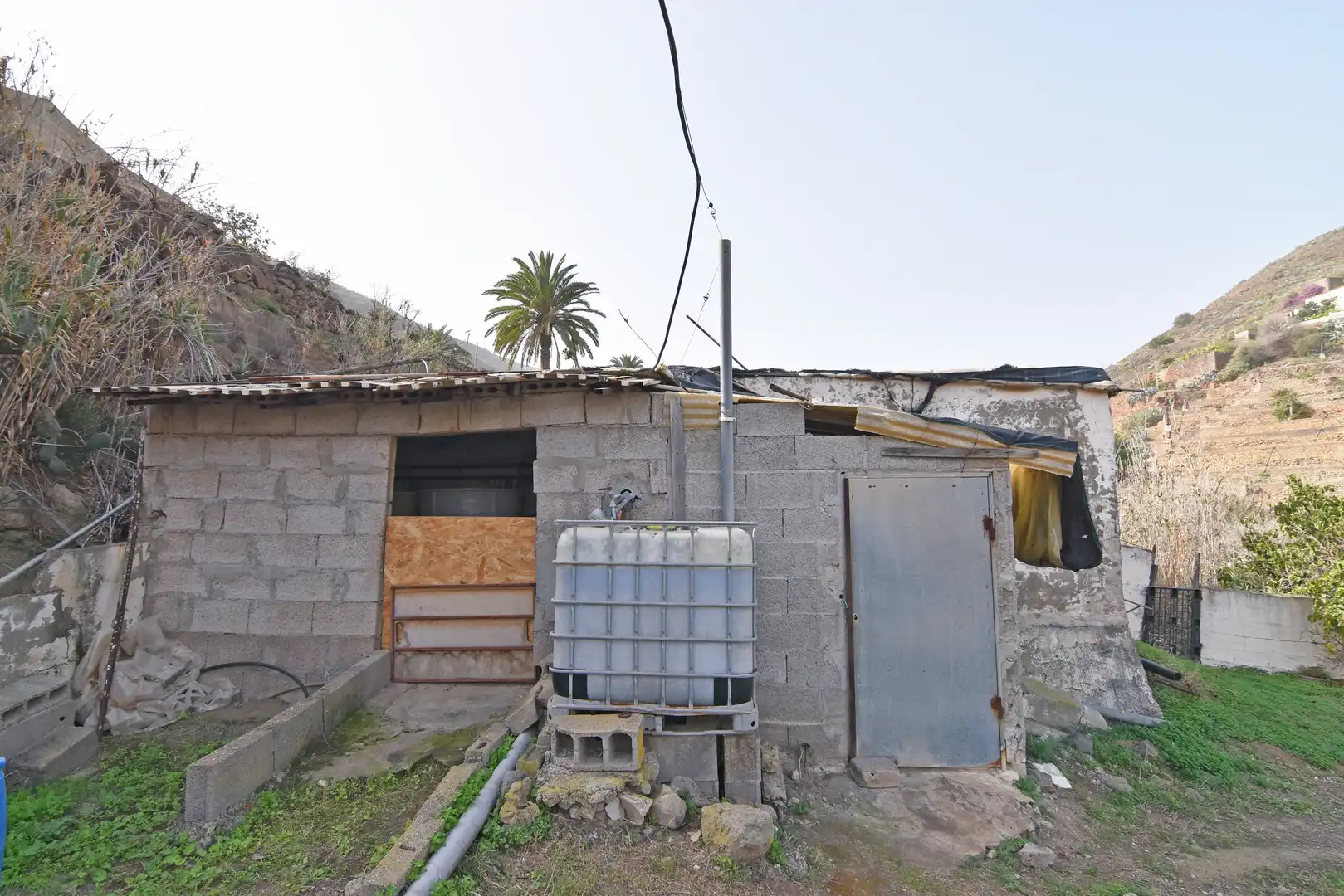 Vista exterior de Finca rústica en venta en Telde con Jardín privado y Balcón