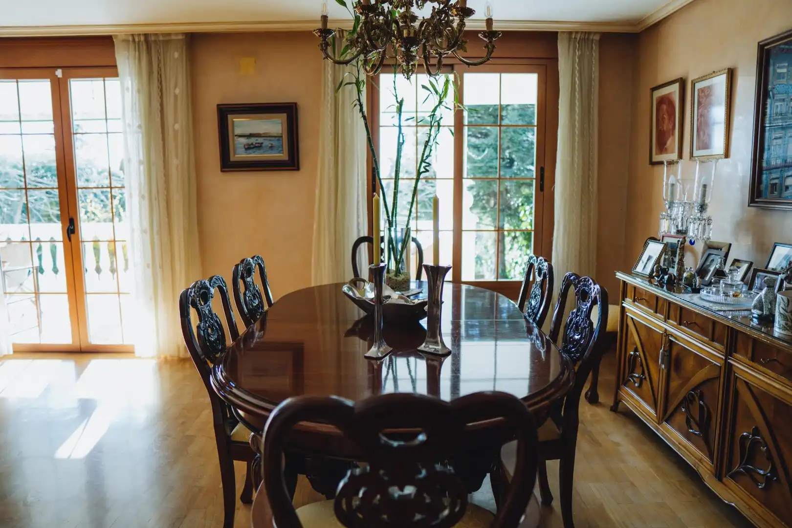 Comedor de Casa o chalet en venta en Rivas-Vaciamadrid con Aire acondicionado, Calefacción y Jardín privado