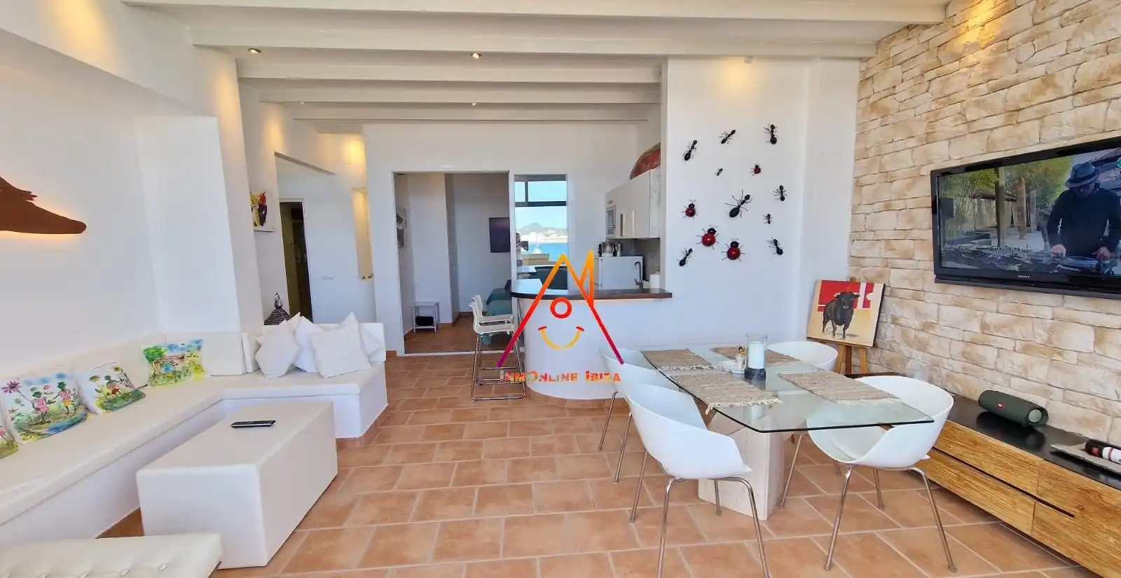 Piso con piscina en alquiler en Sant Agustí-Cala de Bou, imagen 7