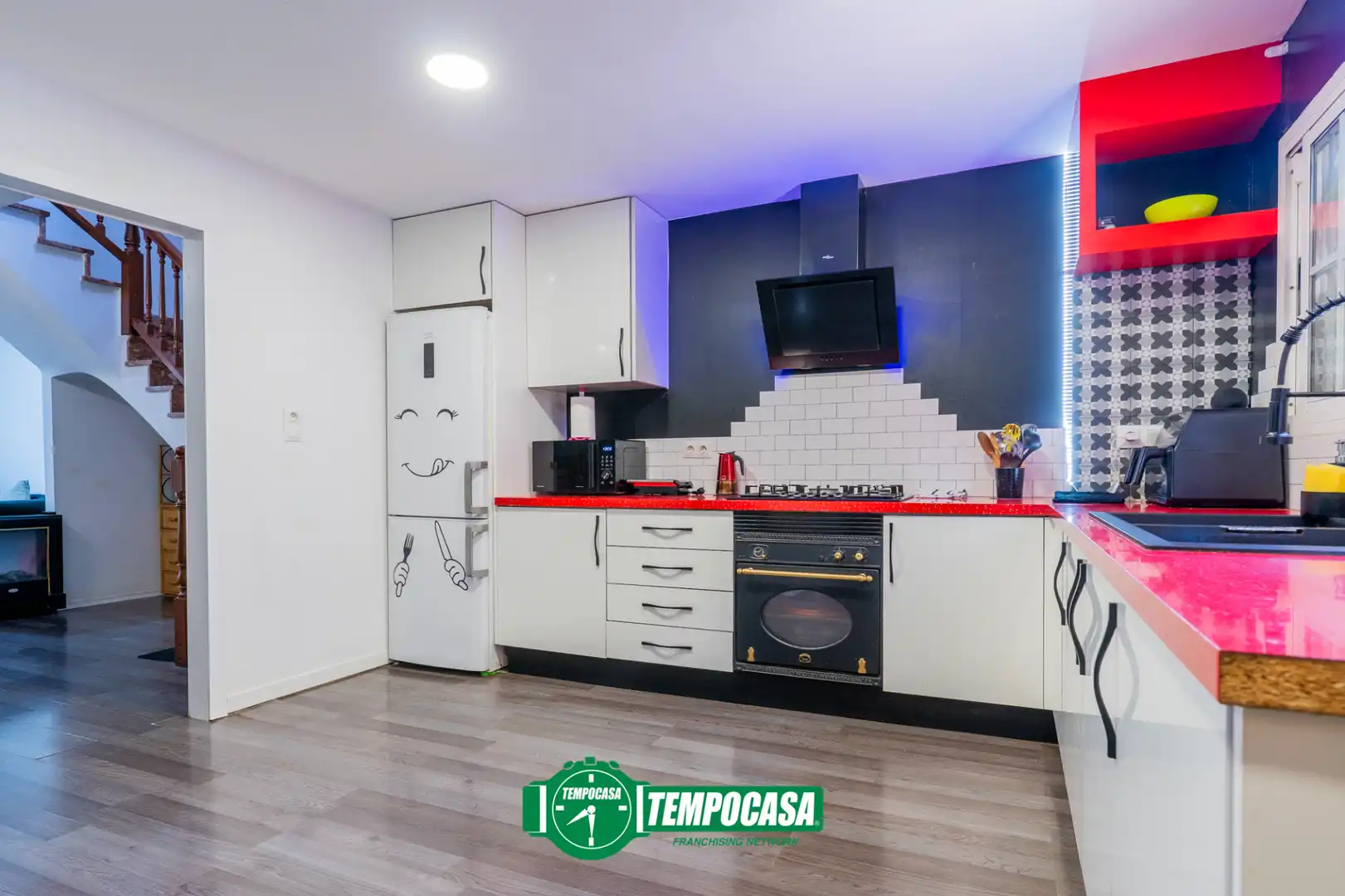 Cocina de Casa adosada en venta en Burjassot con Aire acondicionado, Terraza y Balcón