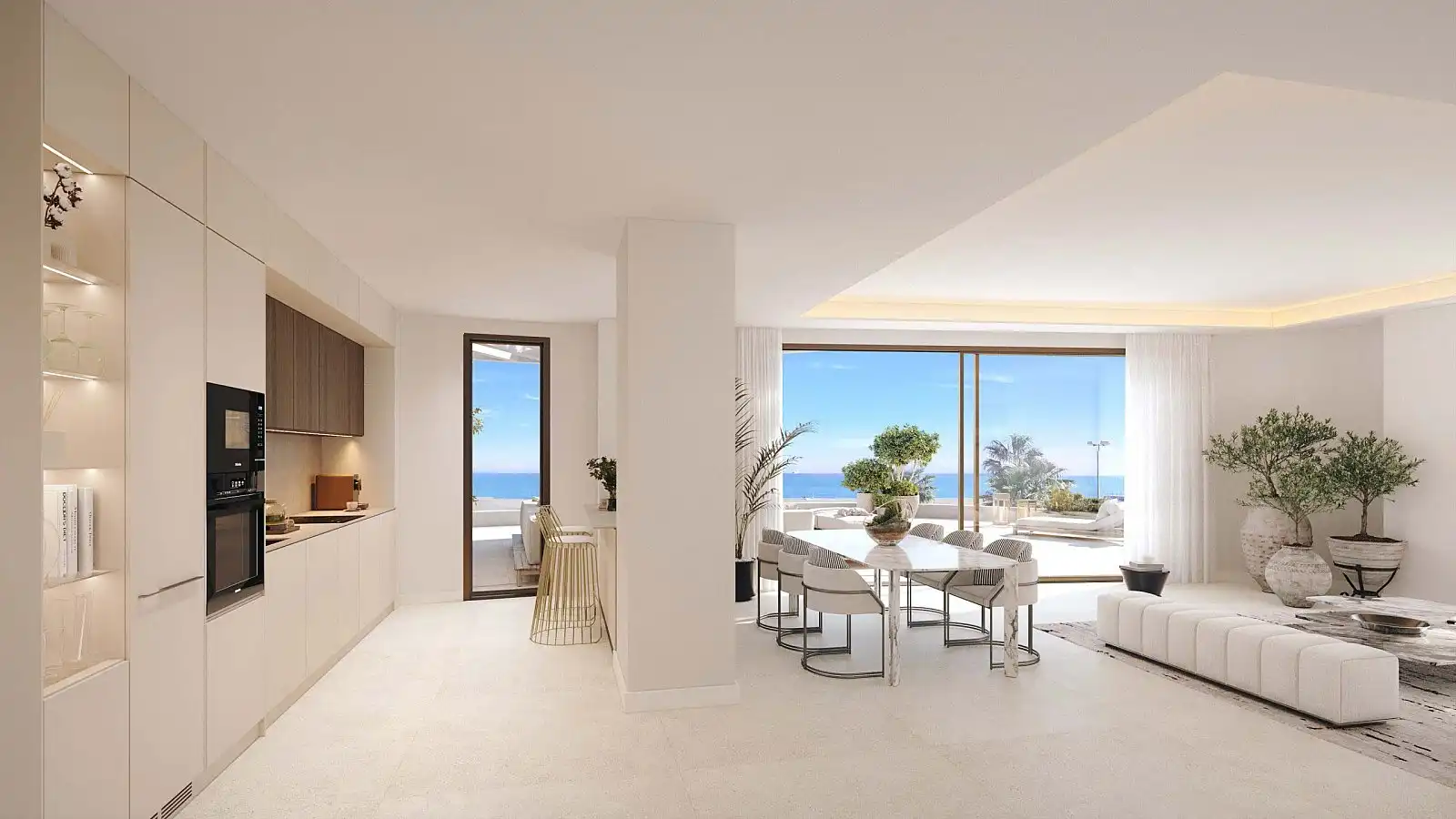 Living room of Apartments for sale in Málaga  with Air Conditioner, Terrace and Storage room