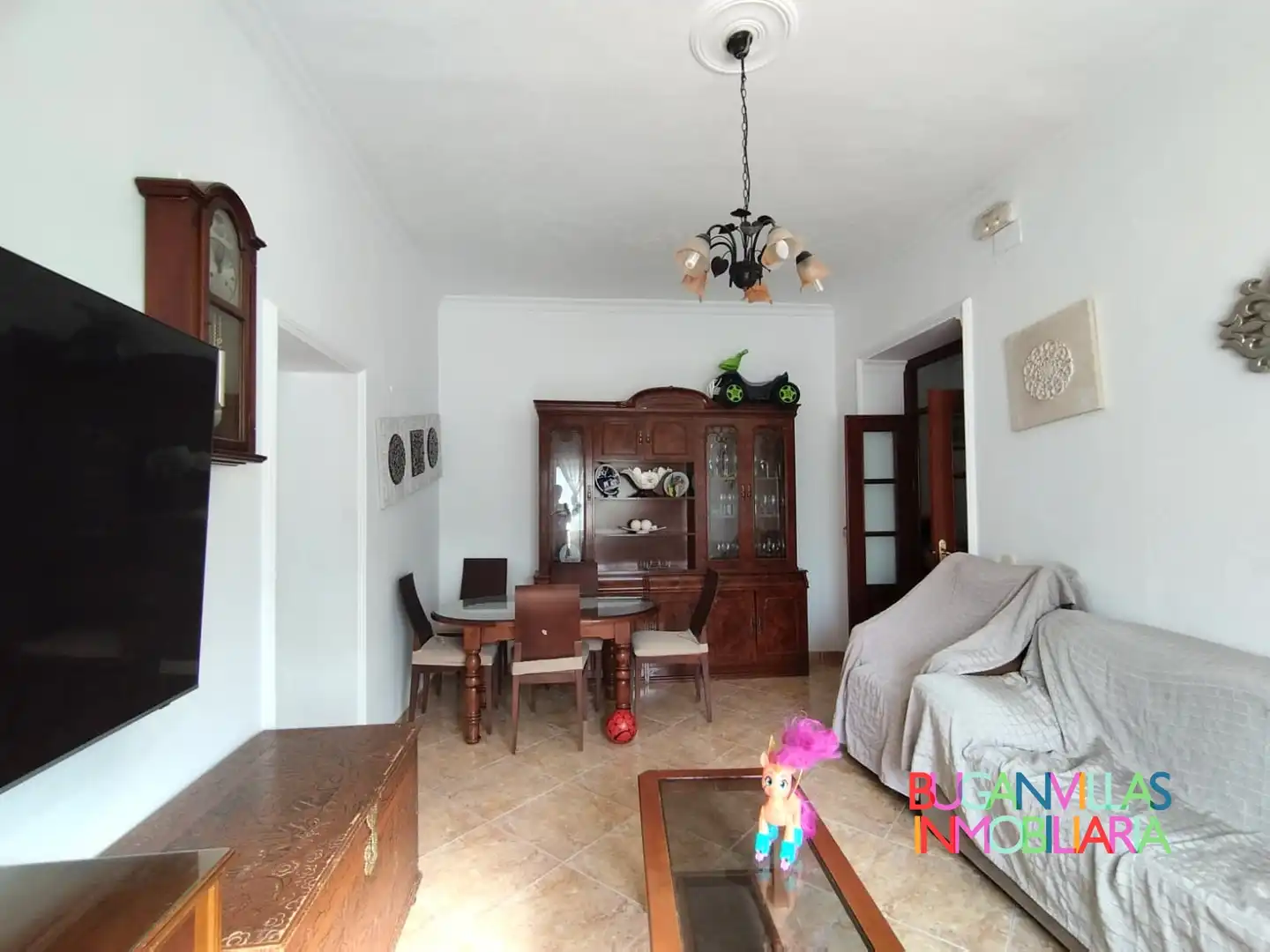 Sala de estar de Casa adosada en venta en Lepe con Trastero y Amueblado