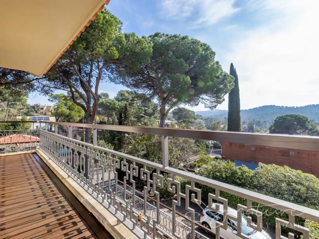 Terraza de Casa o chalet en venta en Sant Cugat del Vallès con Calefacción, Jardín privado y Terraza