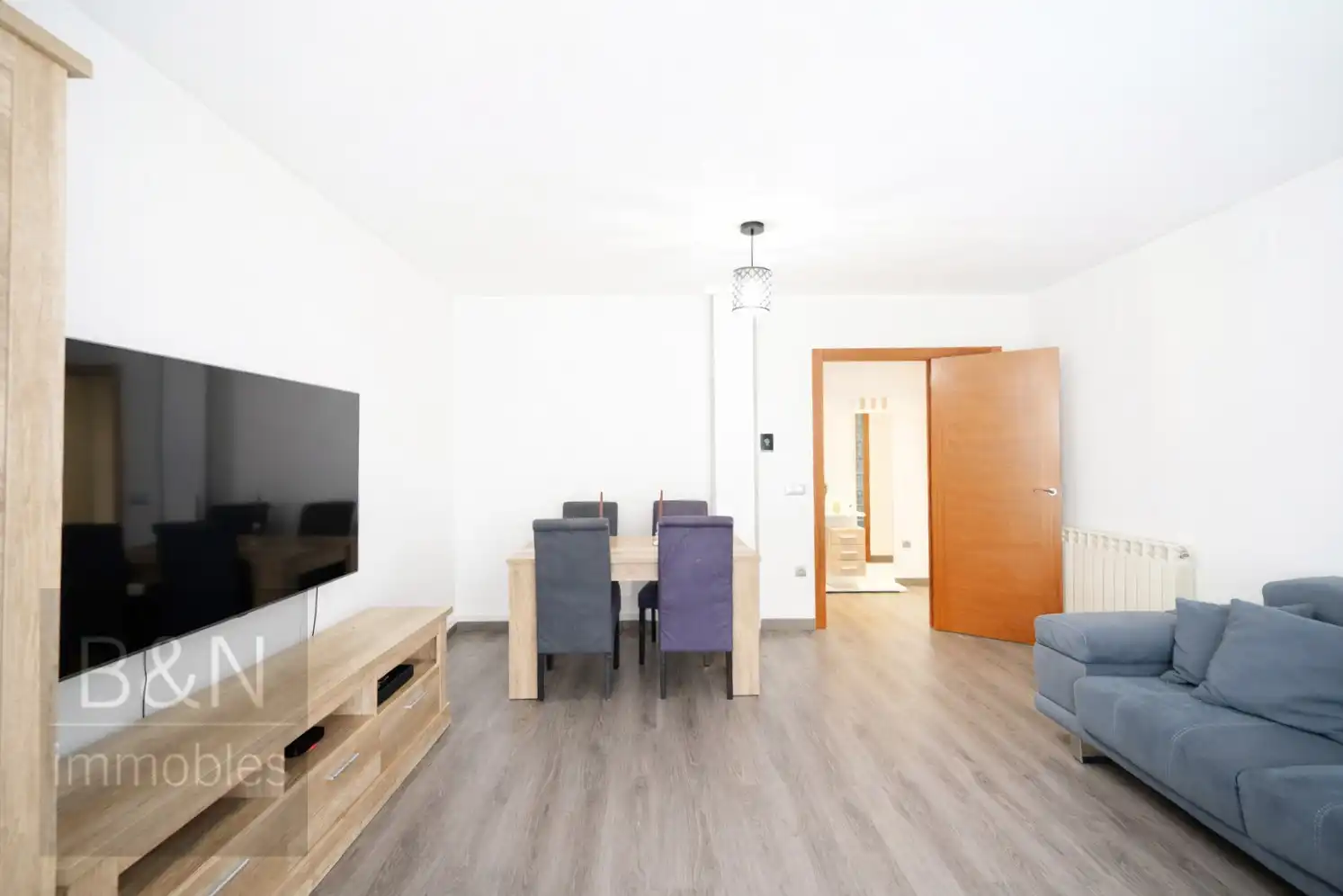 Sala d'estar de Pis en venda en Terrassa amb Aire condicionat, Calefacció i Terrassa