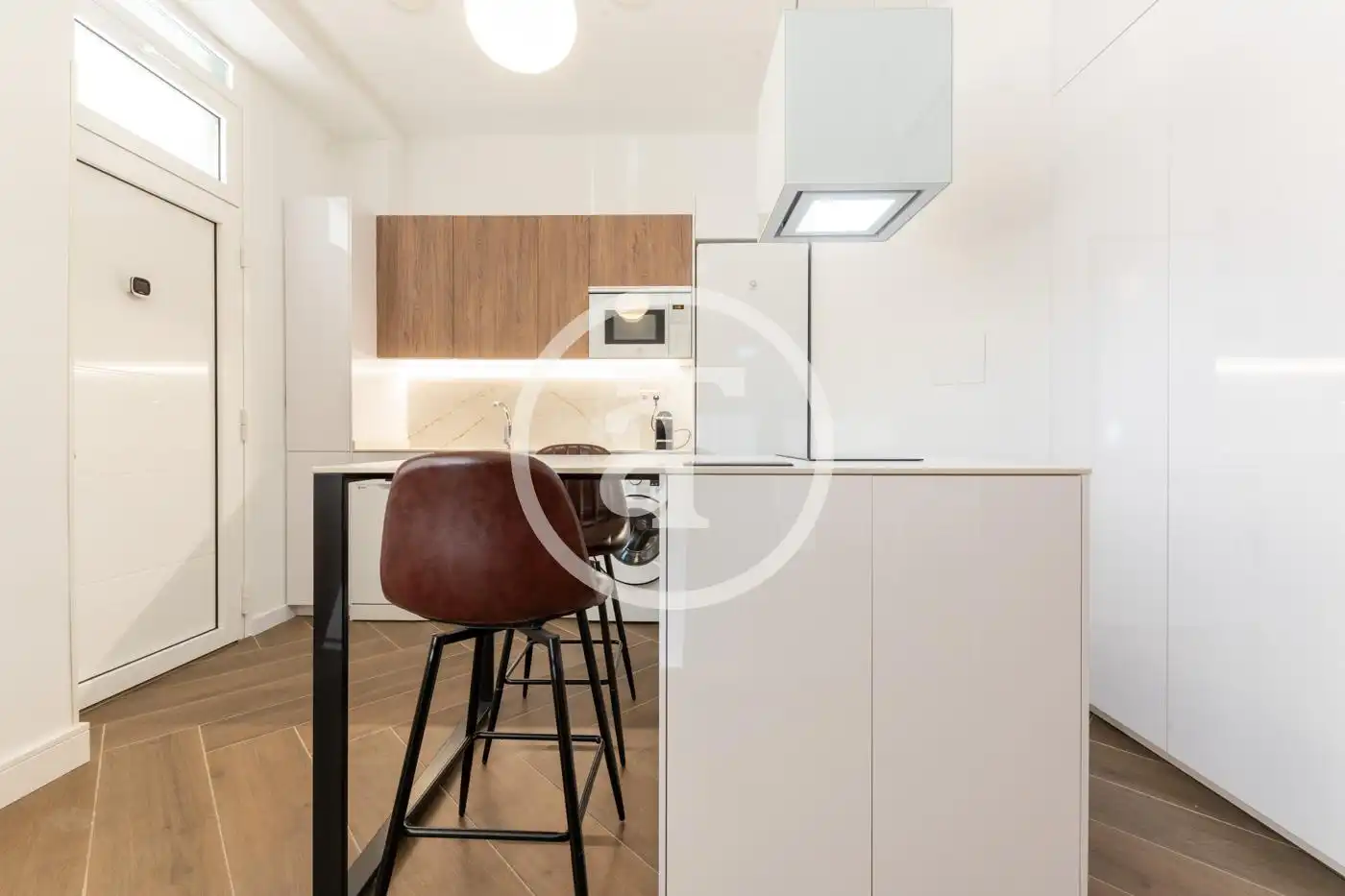 Küche von Wohnung zur Miete in Madrid mit Klimaanlage, Heizung und Möbliert