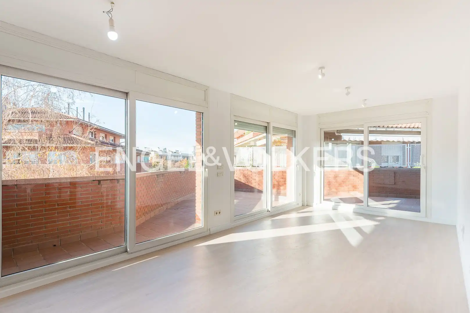 Vista exterior de Pis de lloguer en Sant Cugat del Vallès amb Aire condicionat, Calefacció i Parquet