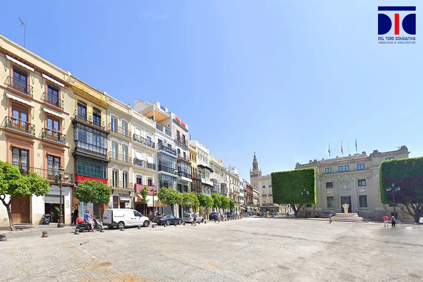 Exterior view of Commercial properties for rent in Sevilla  with Air Conditioner and Heating