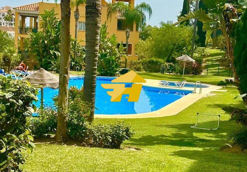 Swimming pool of Flat to rent in Mijas  with Air Conditioner, Private garden and Swimming Pool