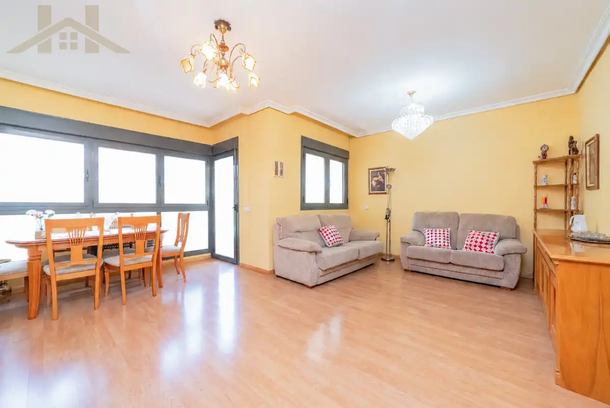 Sala de estar de Piso en venta en Leganés con Aire acondicionado, Calefacción y Terraza