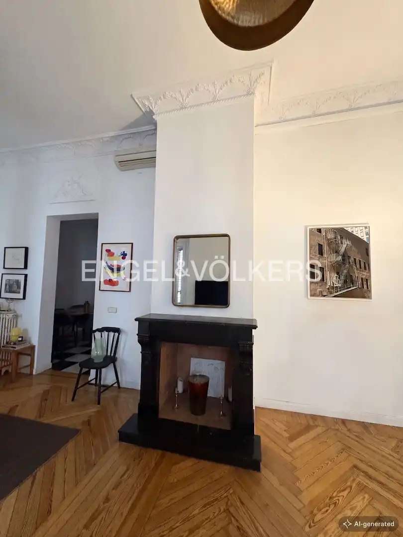Sala de estar de Piso en venta en Madrid con Aire acondicionado, Calefacción y Balcón
