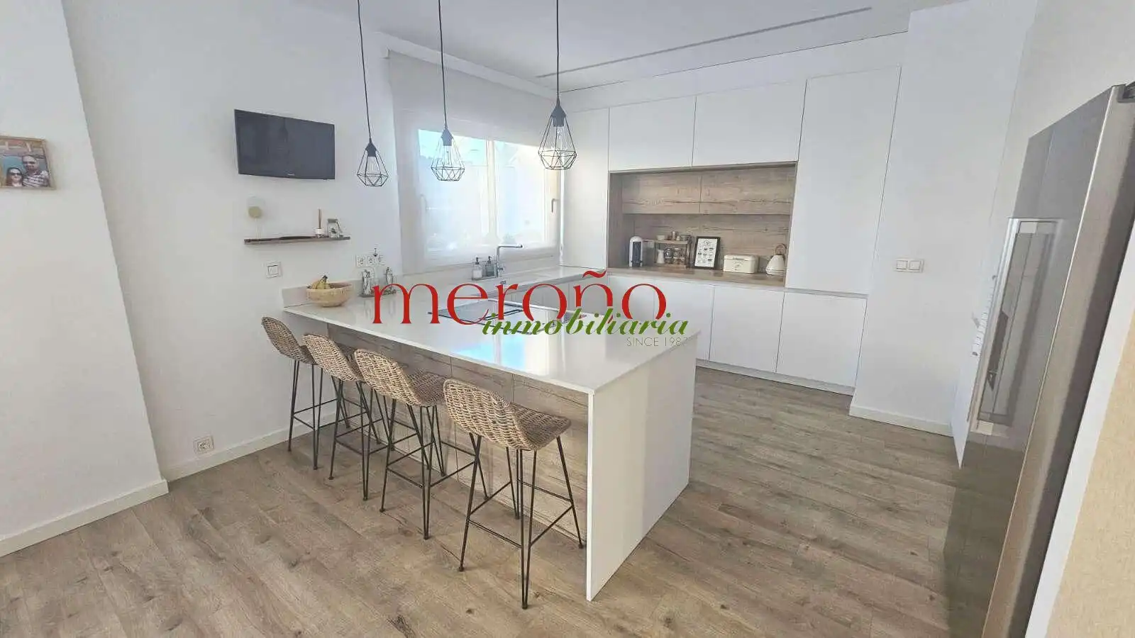 Cocina de Planta baja en venta en Elche / Elx con Aire acondicionado, Terraza y Piscina comunitaria