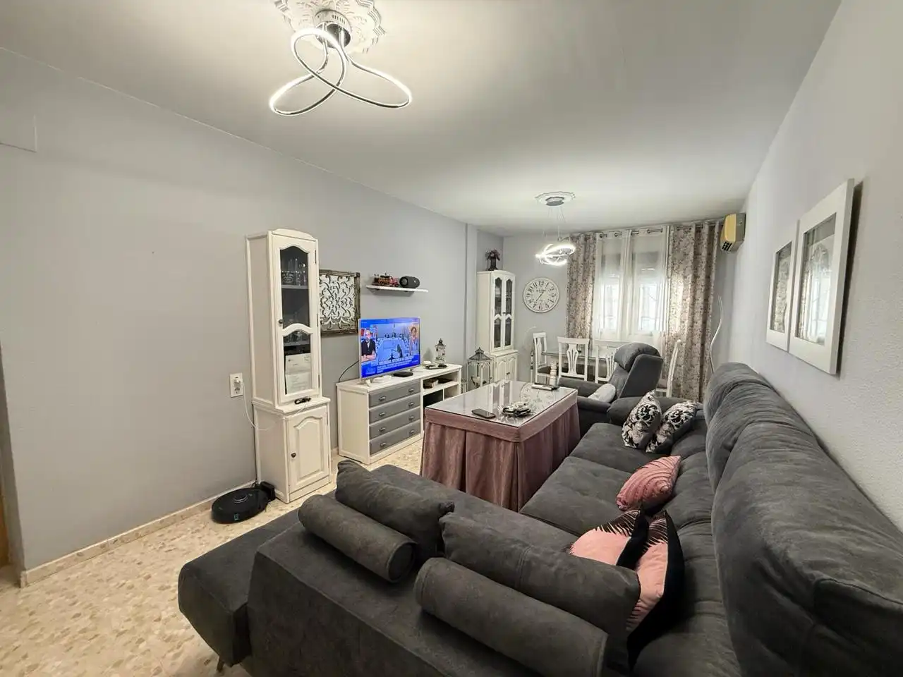Sala de estar de Piso en venta en Almendralejo con Aire acondicionado y Amueblado
