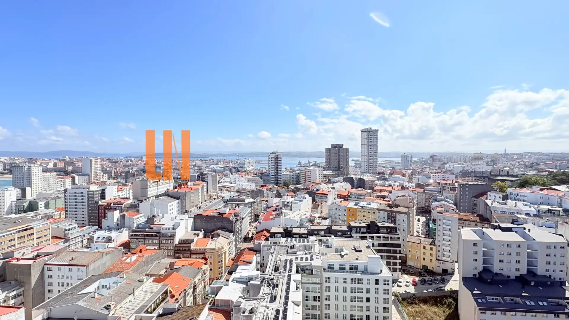 Exterior view of Flat for sale in A Coruña Capital   with Parquet flooring and Balcony