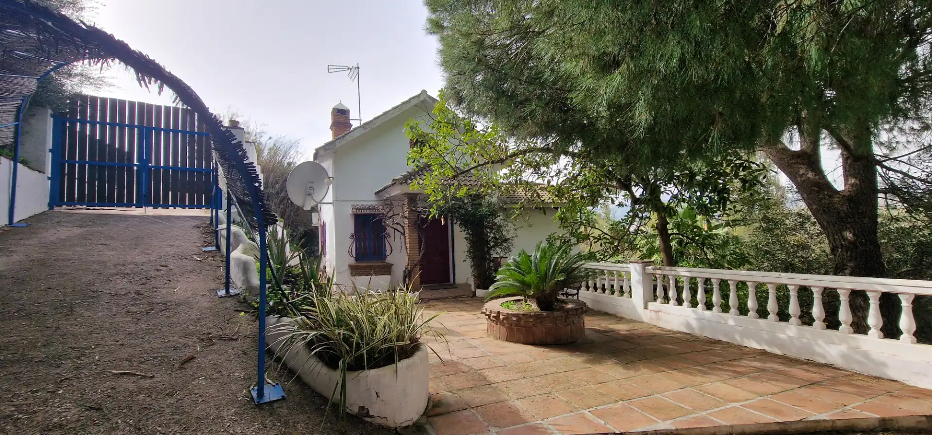 Jardín de Finca rústica en venta en Alhaurín El Grande con Aire acondicionado, Calefacción y Jardín privado
