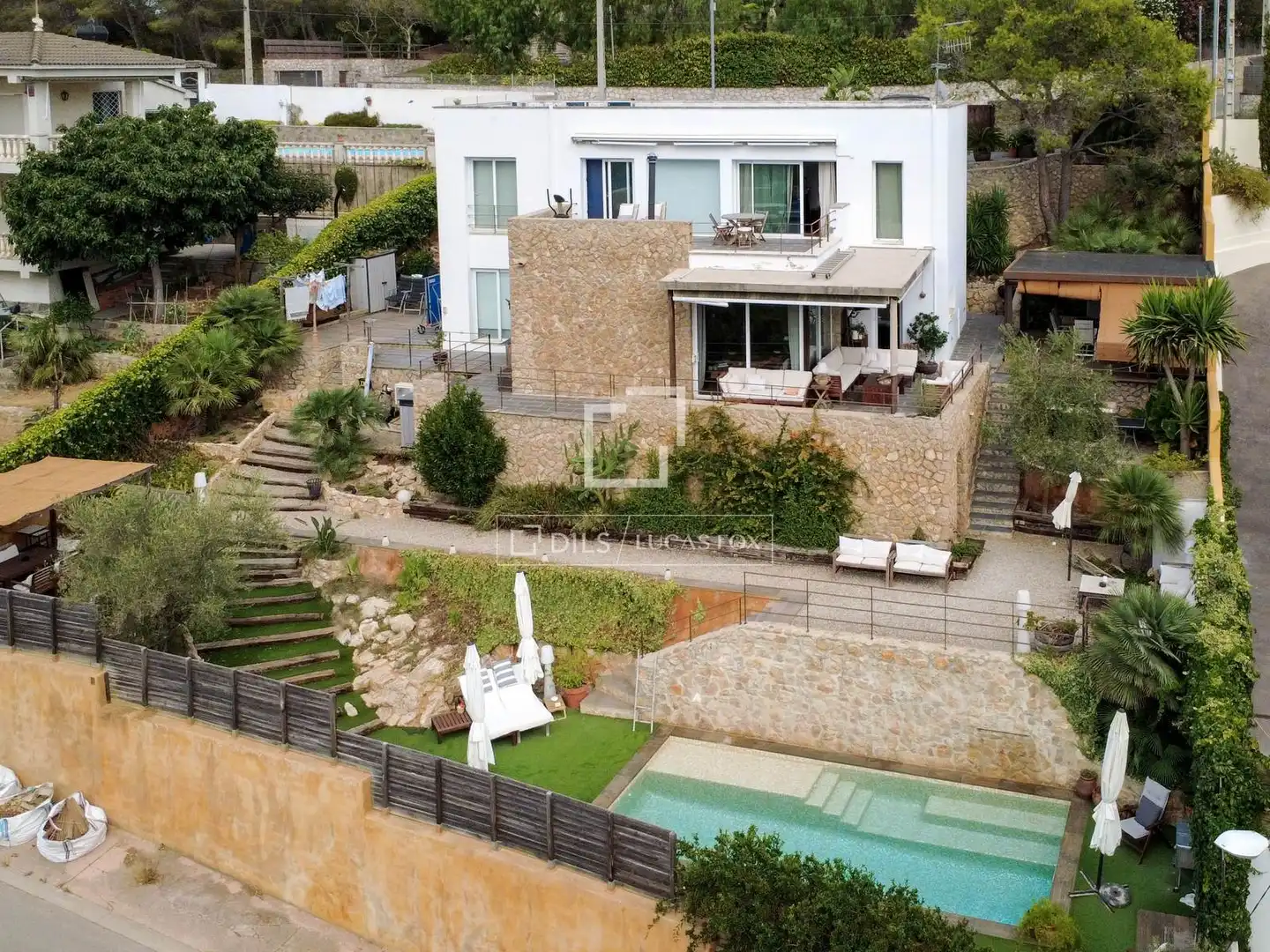 Exterior view of Houses for sale in Olivella  with Heating, Private garden and Terrace