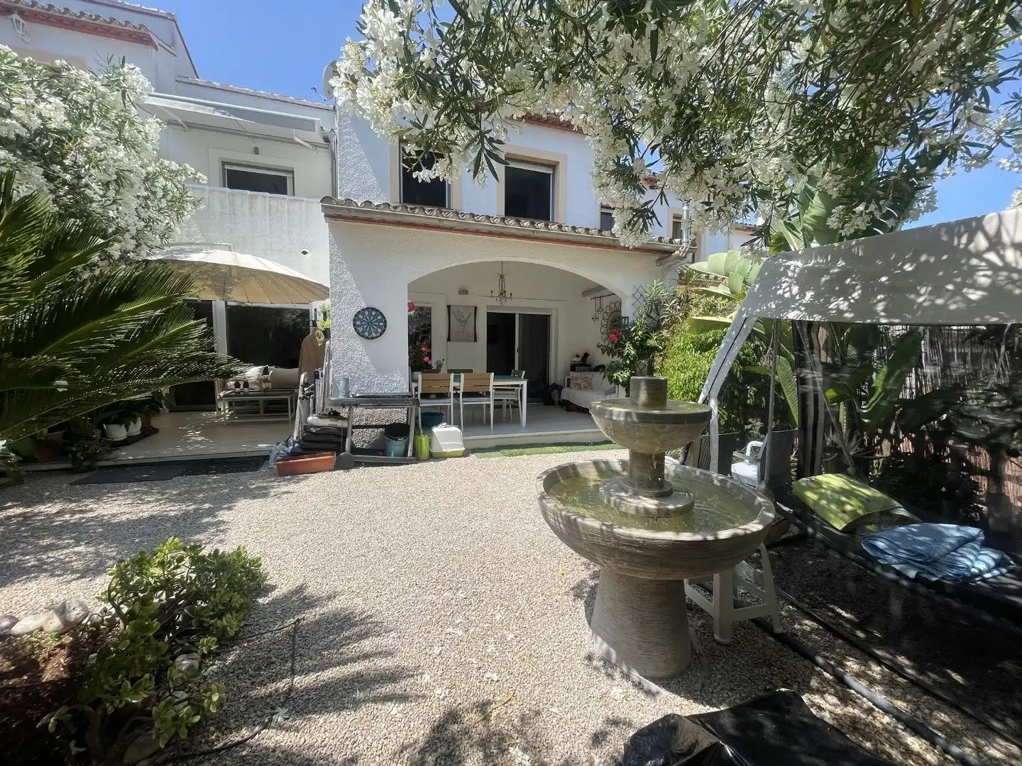 Jardí de Casa adosada en venda en Pedreguer amb Calefacció, Jardí privat i Terrassa