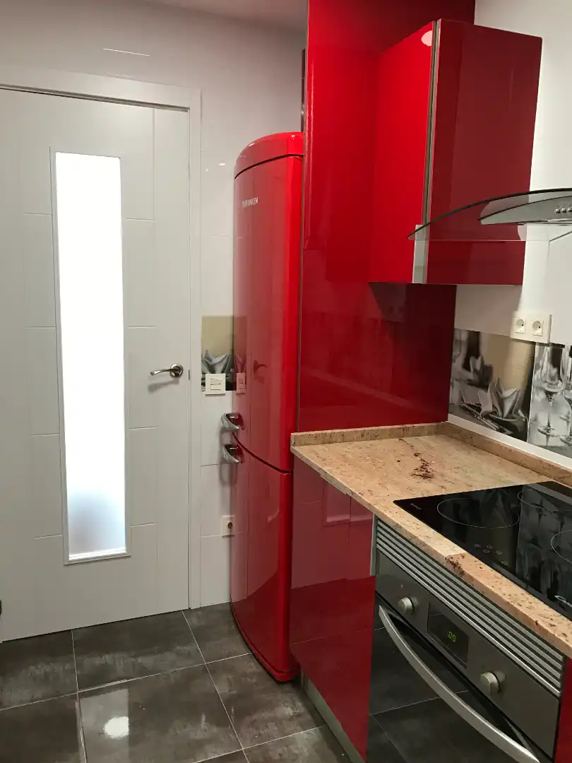 Kitchen of Flat for rent in Tarragona  with Air Conditioner, Terrace and Oven