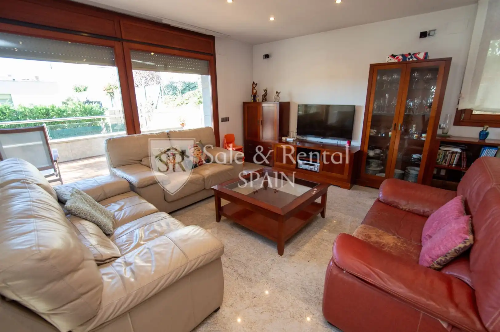 Living room of Houses for sale in Blanes  with Air Conditioner, Heating and Private garden