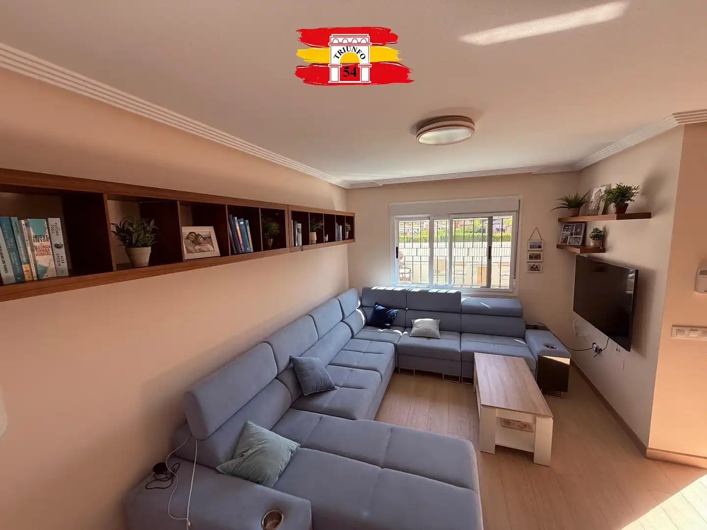 Sala de estar de Casa o chalet en venta en Pilar de la Horadada con Aire acondicionado, Jardín privado y Terraza