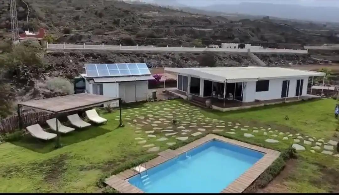 Exterior view of Houses for sale in Guía de Isora  with Private garden, Terrace and Swimming Pool