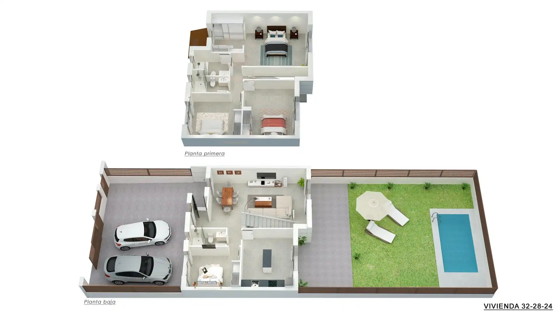 Casa adosada en venta en Cubas de la Sagra con Calefacción y Jardín privado