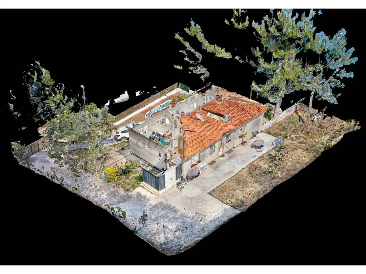 Vista exterior de Casa o xalet en venda en Corbera de Llobregat amb Aire condicionat, Jardí privat i Terrassa