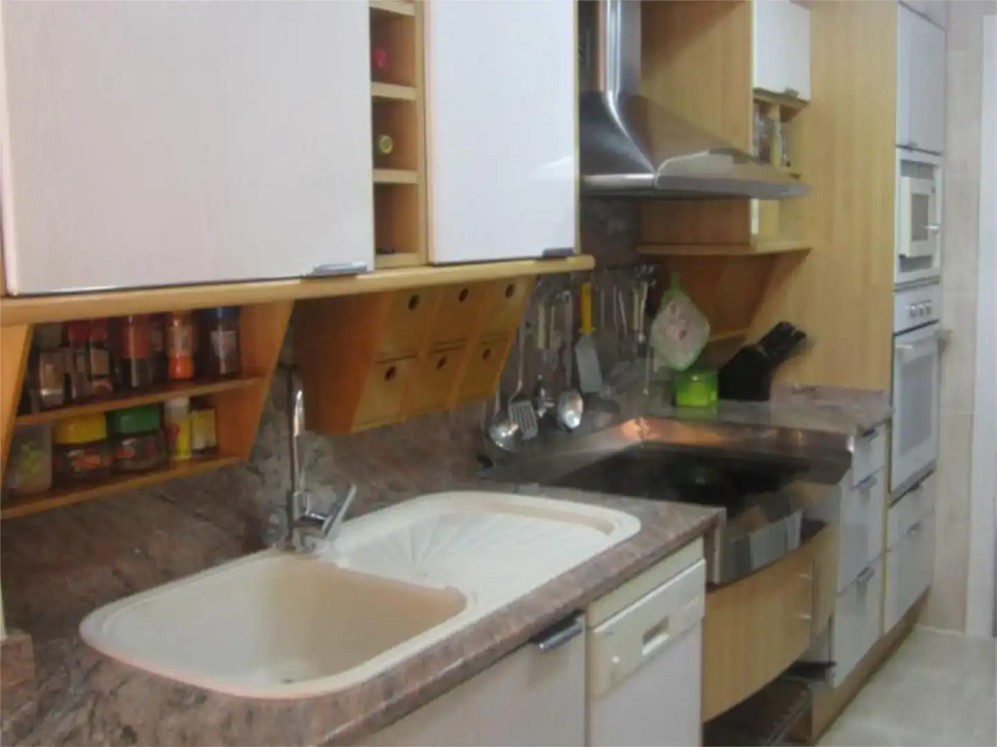 Kitchen of Apartments for rent in Puçol  with Air Conditioner, Swimming Pool and Balcony
