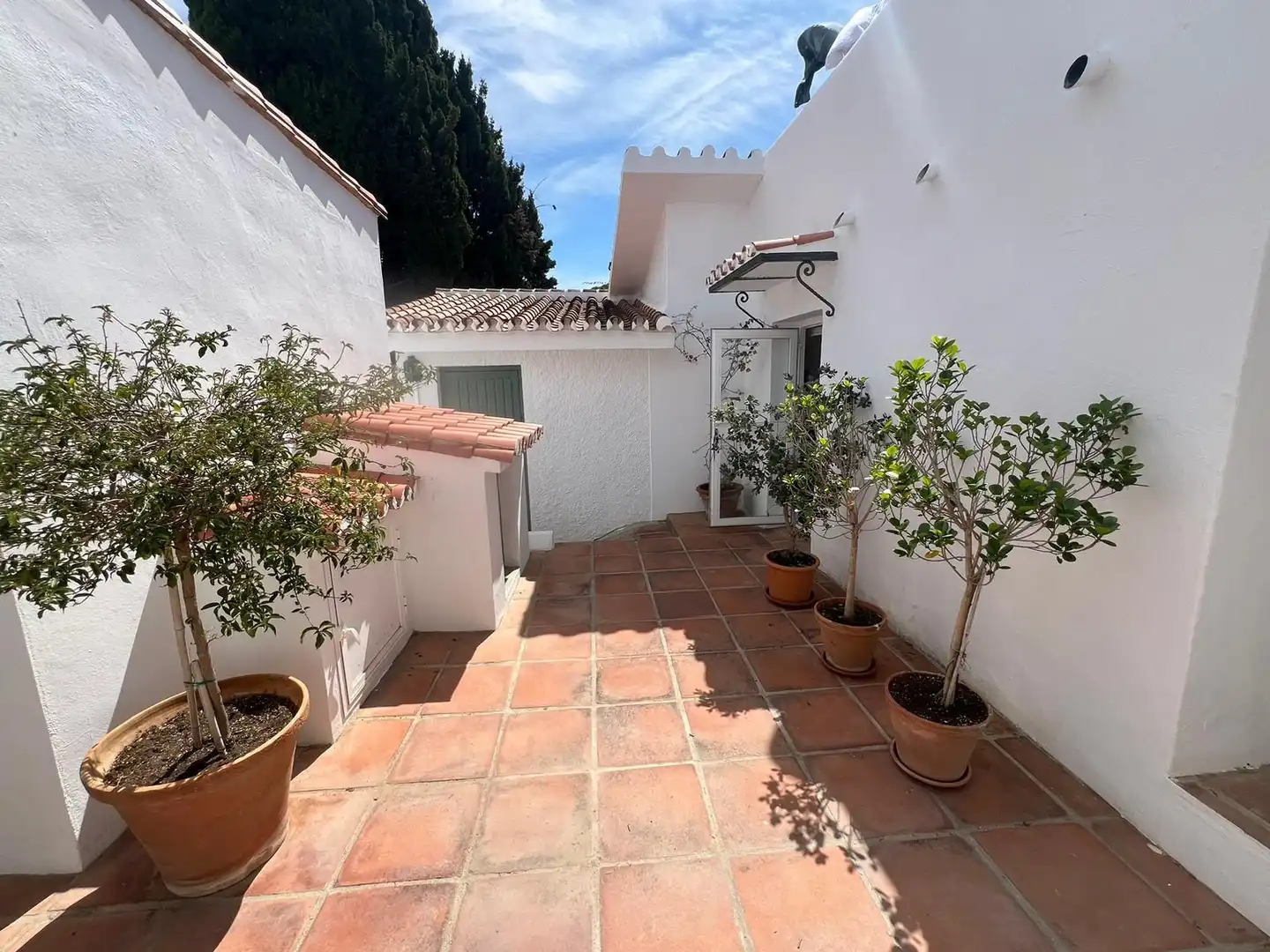 Jardí de Casa o xalet en venda en Mijas amb Aire condicionat, Terrassa i Piscina