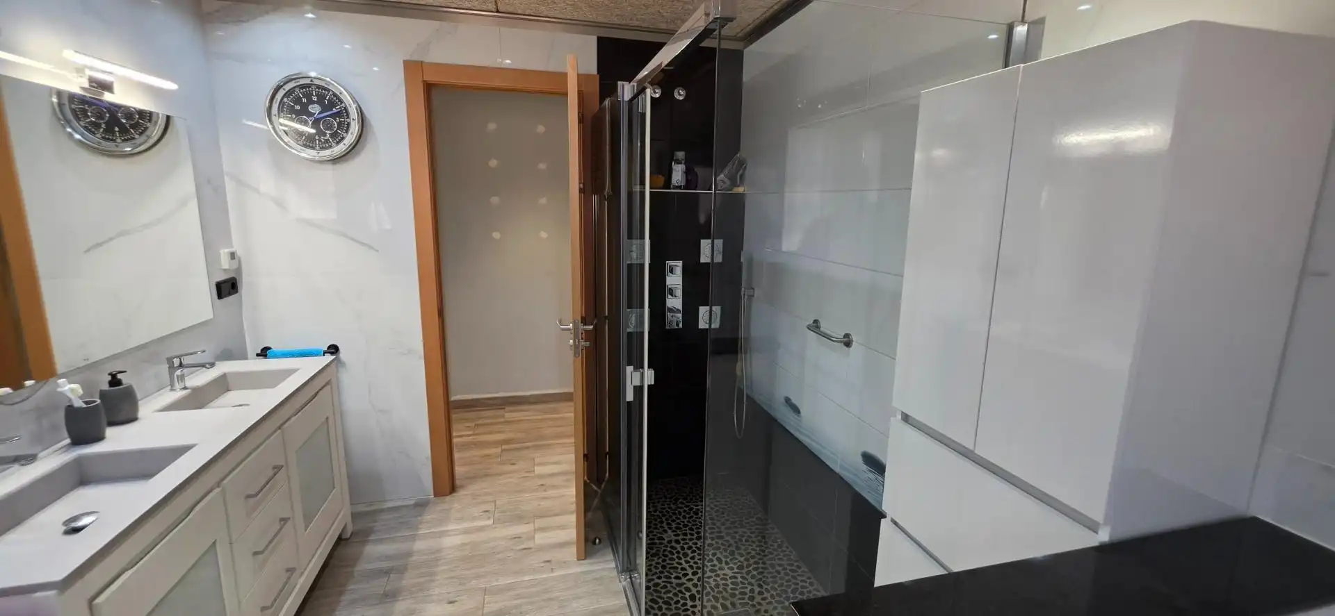 Baño de Casa o chalet en venta en Fogars de la Selva con Aire acondicionado, Calefacción y Terraza