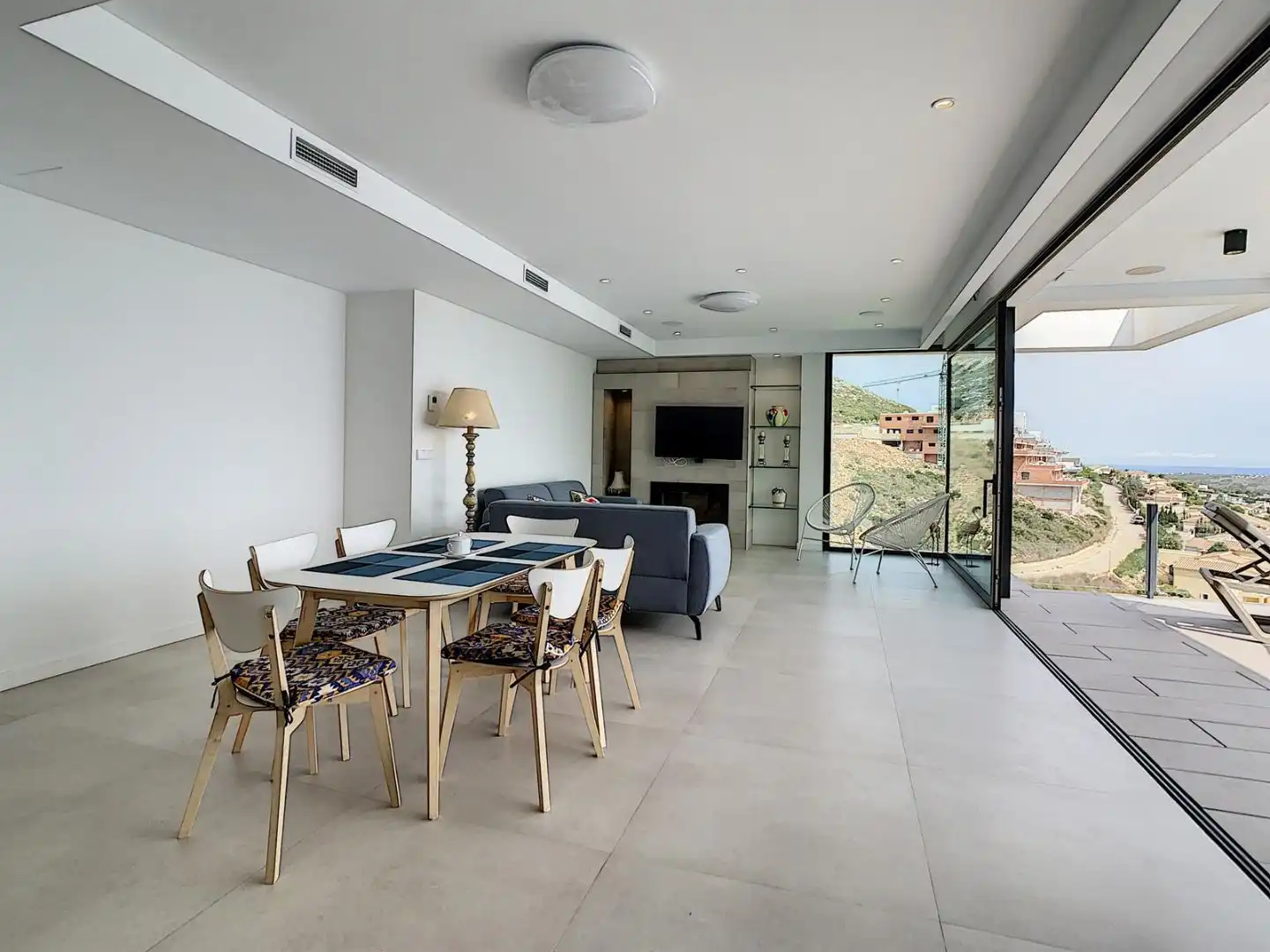 Sala de estar de Casa o chalet de alquiler en Cumbre del Sol
