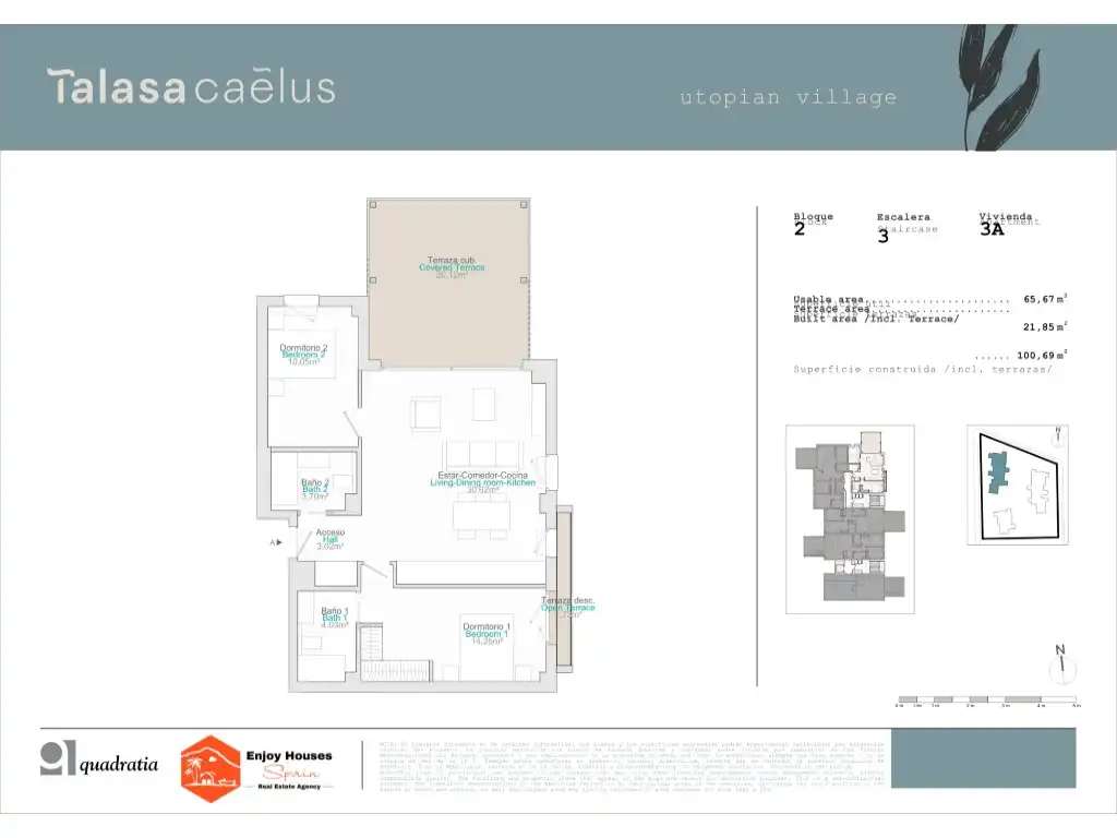 Apartamento en venta en El Verger con Aire acondicionado, Jardín privado y Terraza