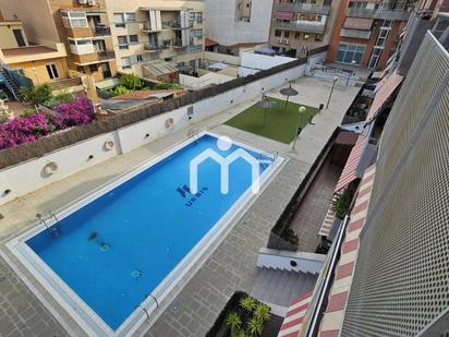 Swimming pool of Flat for sale in Badalona  with Air Conditioner, Heating and Terrace