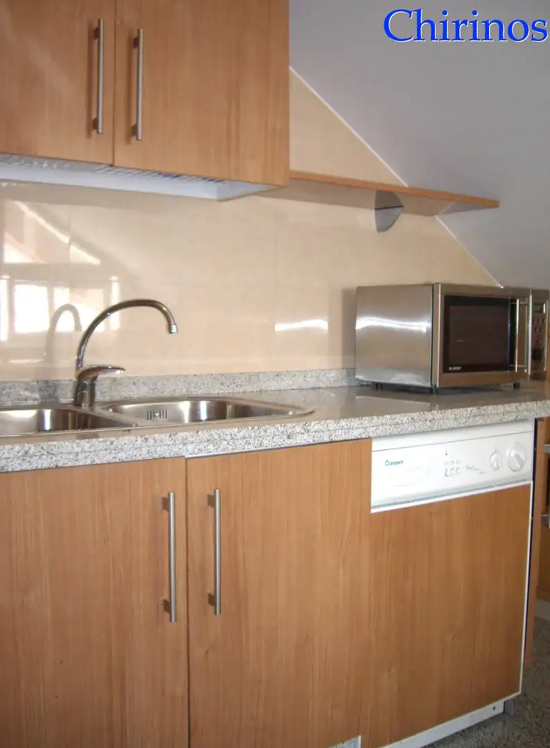 Cocina de Ático de alquiler en Córdoba con Aire acondicionado, Terraza y Horno