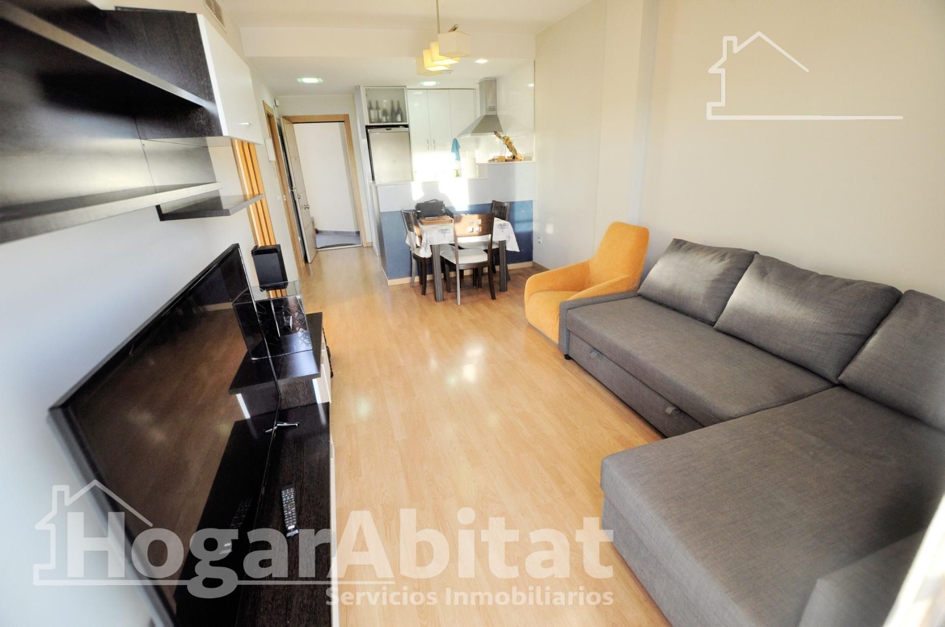Sala d'estar de Pis en venda en Loriguilla amb Aire condicionat, Parquet i Traster