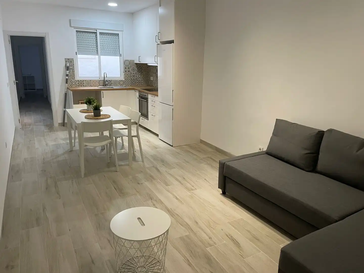 Sala de estar de Piso de alquiler en Castellón de la Plana / Castelló de la Plana con Terraza, Amueblado y Balcón