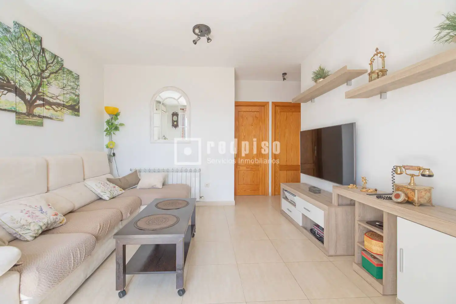 Sala d'estar de Pis en venda en El Álamo amb Aire condicionat, Calefacció i Terrassa