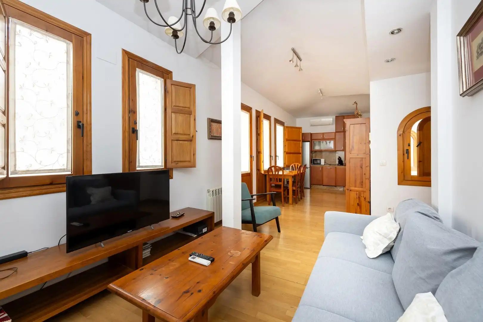 Living room of Attic for sale in Granada  with Air Conditioner, Heating and Terrace