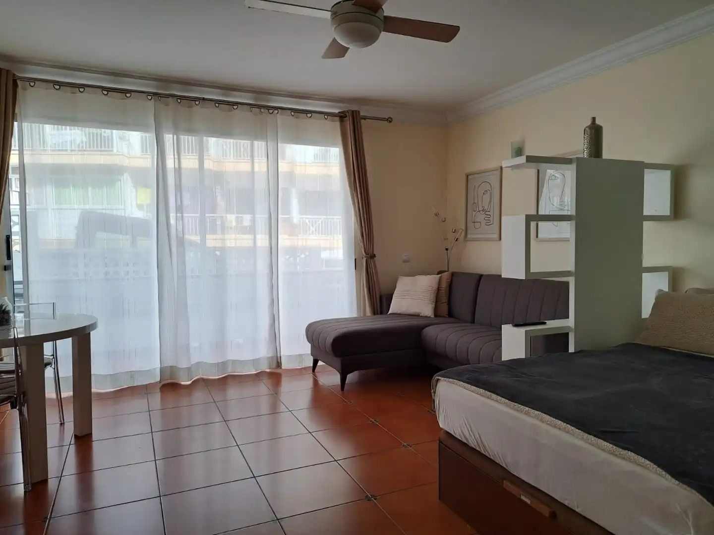Living room of Apartments for rent in Puerto de la Cruz  with Swimming Pool, Furnished and Balcony