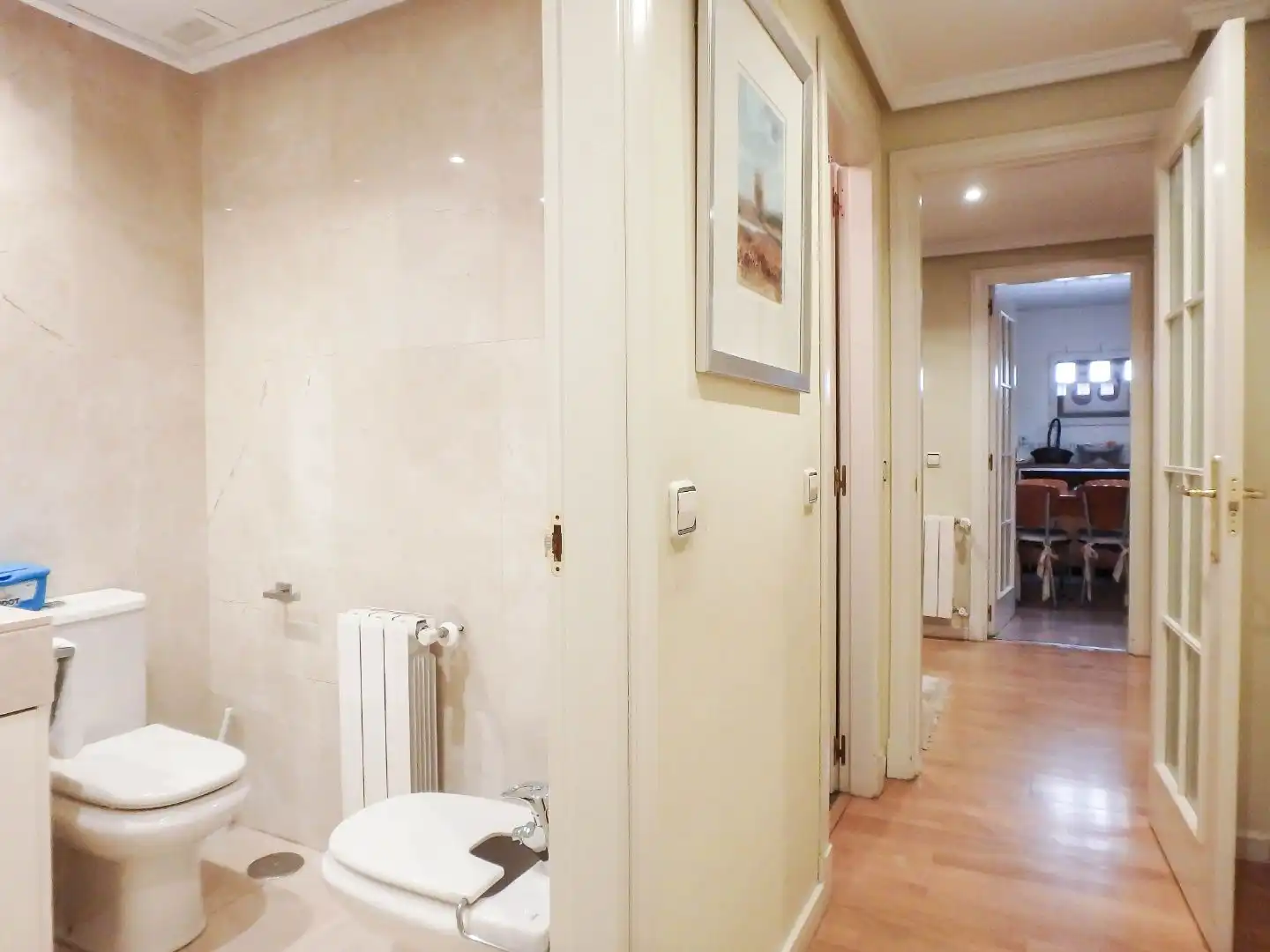 Ground floor for rent in Madrid  with Air Conditioner, Heating and Private garden