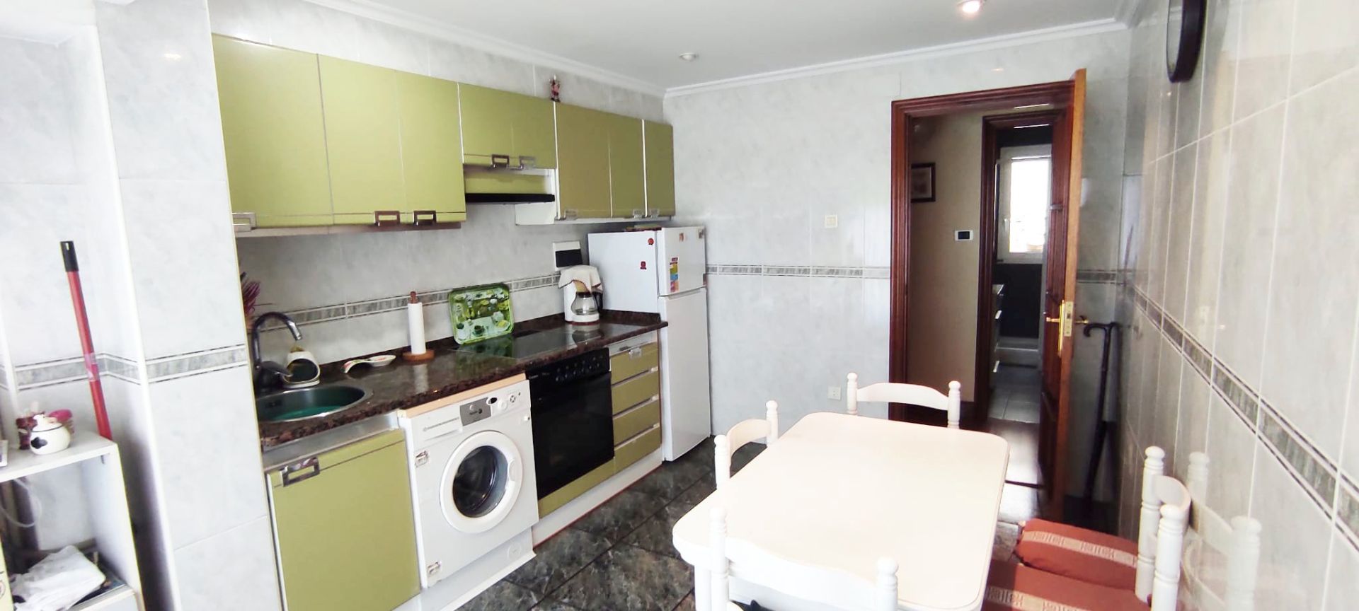 Kitchen of Flat for sale in Ermua  with Heating and Furnished