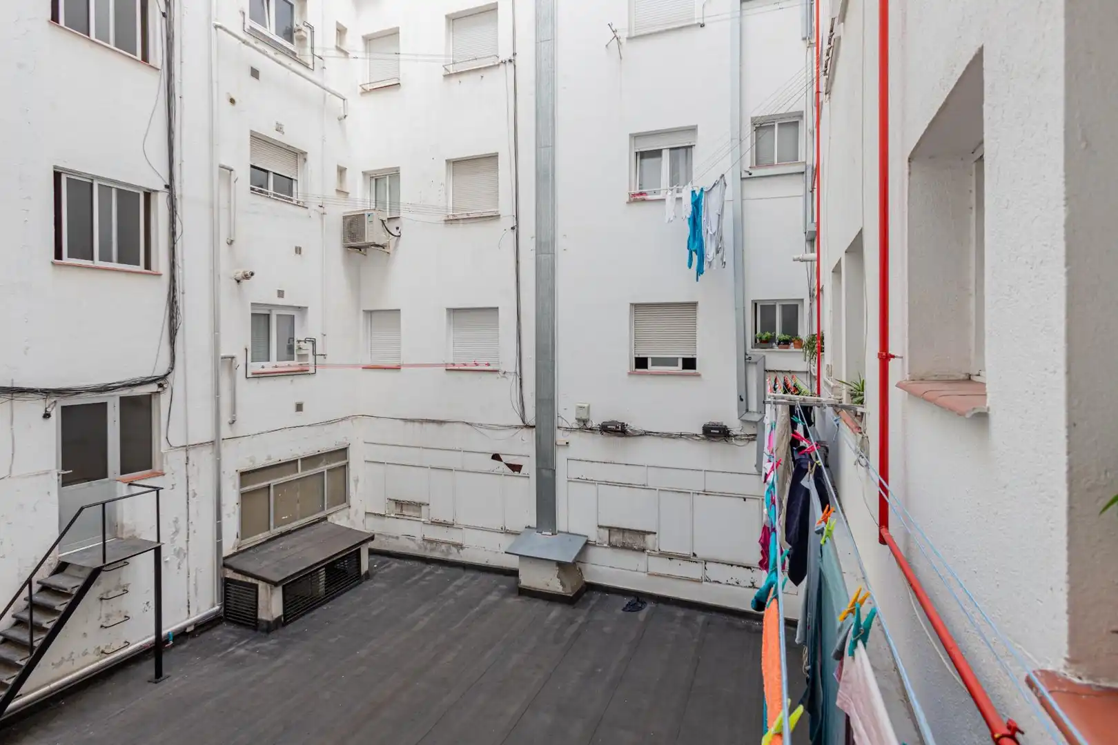 Balcony of Flat for sale in Madrid  with Heating