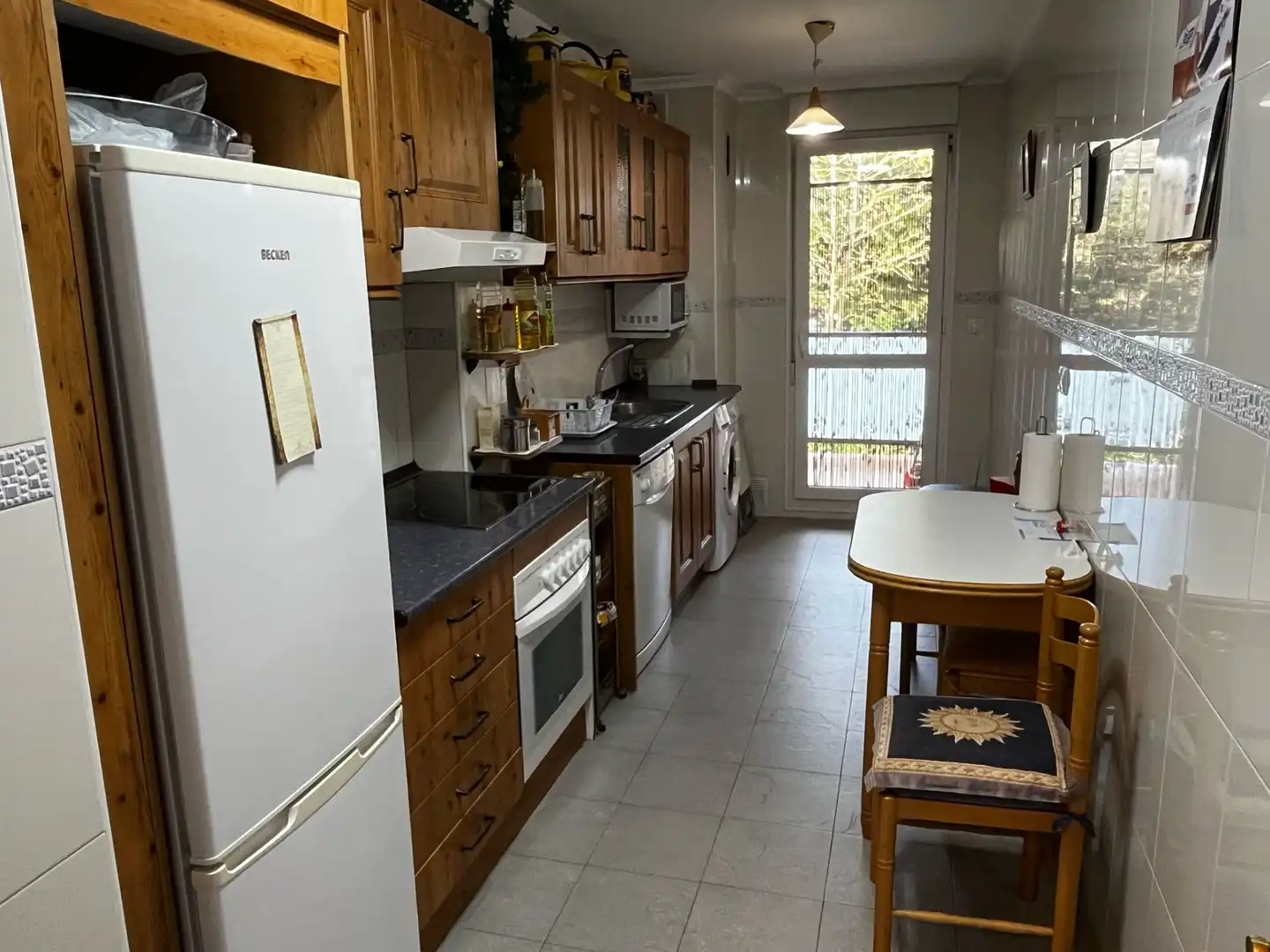 Cocina de Piso en venta en Entrambasaguas con Calefacción, Jardín privado y Amueblado