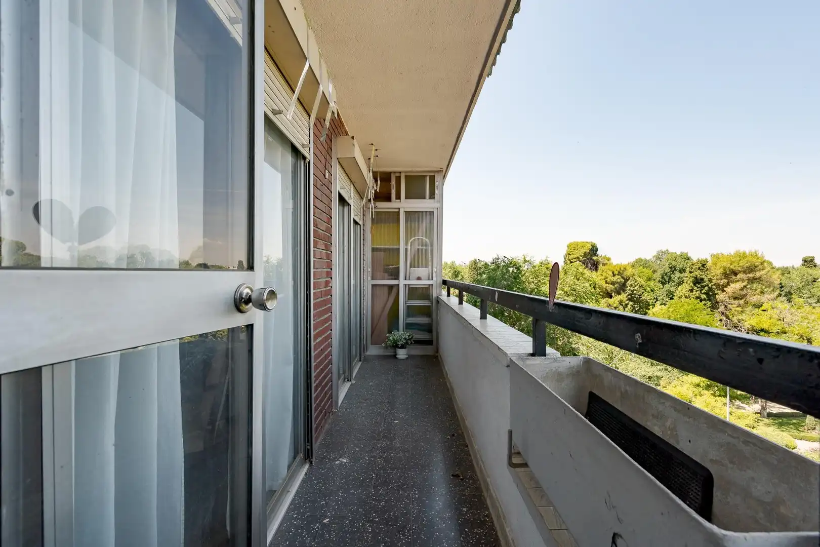 Balcony of Flat for sale in Alcalá de Henares  with Heating, Terrace and Furnished