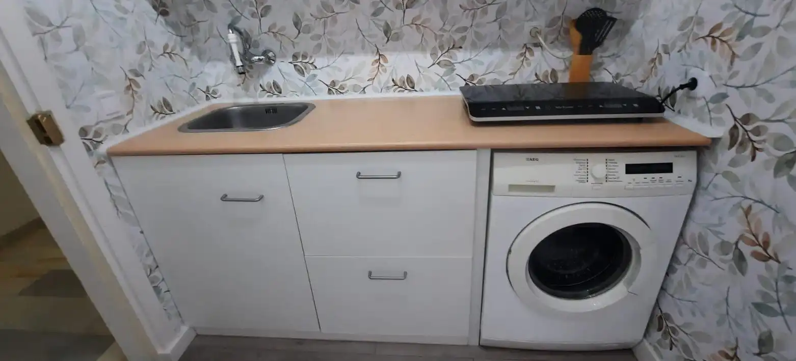 Cocina de Estudio en venta en Benalmádena con Aire acondicionado, Terraza y Amueblado