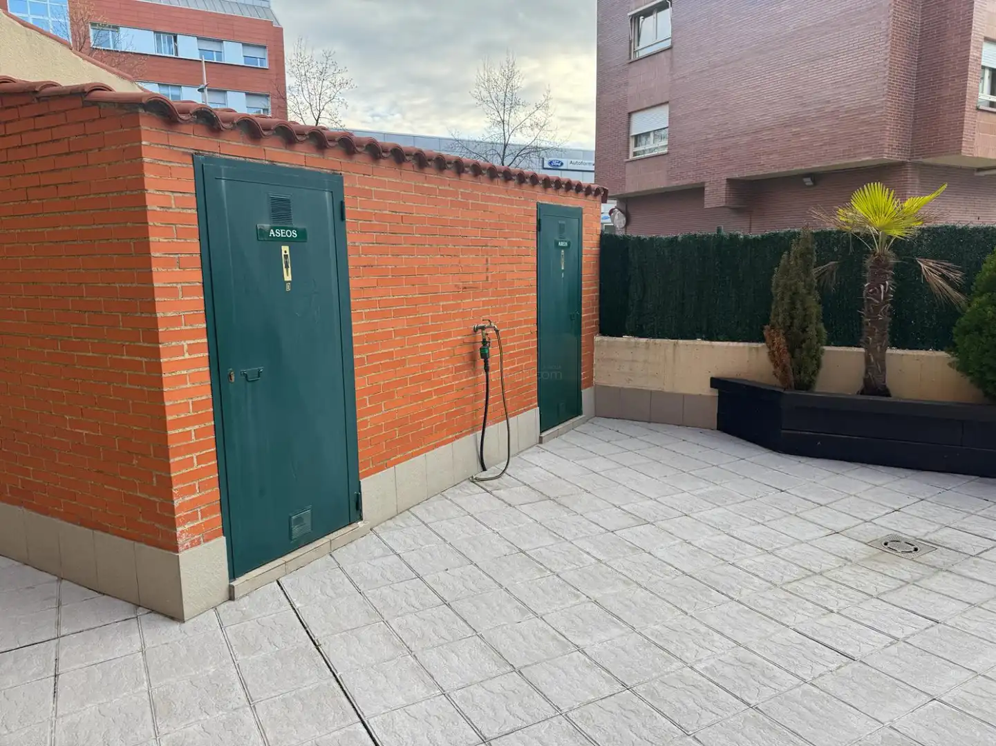 Parking of Flat for sale in  Logroño  with Heating, Parquet flooring and Storage room