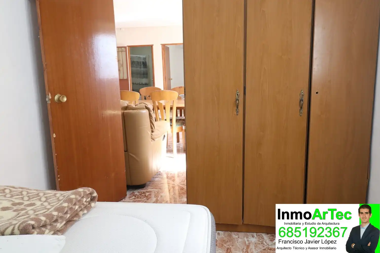 Schlafzimmer von Country house zum Verkauf in Íllora mit Klimaanlage, Heizung und Privatgarten