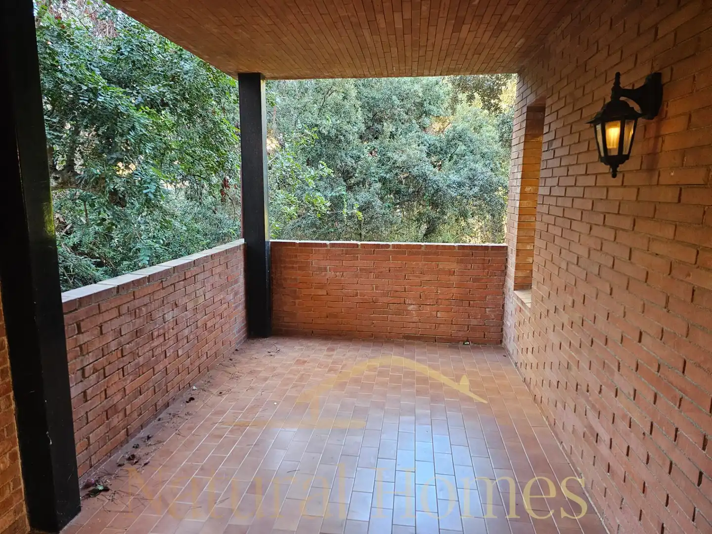 Balcony of Flat for rent in Sant Vicenç de Montalt  with Heating, Parquet flooring and Terrace