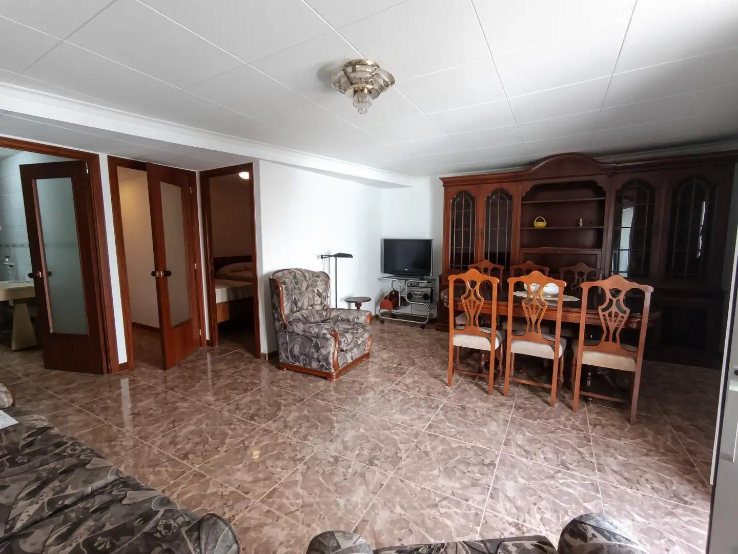 Sala de estar de Apartamento en venta en L'Ametlla de Mar  con Amueblado y Balcón